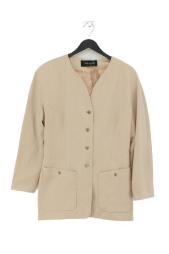 Tahari Women's Jacket L Cream 100% Other Overcoat - Picture 1 of 6