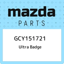 GCY151721 Mazda Ultra badge GCY151721, New Genuine OEM Part