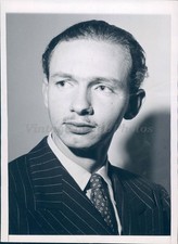 1944 Photo Press Archduke Felix Brother Otto Chicago German Military Regime