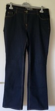 Jeans  in Bootcutschnitt  dark blue Gr 44