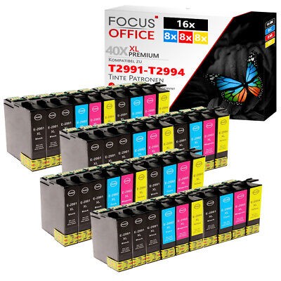 40x DRUCKER PATRONE für Epson XP-235 245 247 332 335 342 345 432 435 442 445