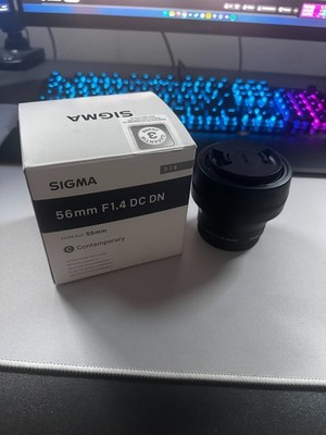 Sigma 56mm F1.4 DC DN Contemporary für Sony E-Mount gebraucht Objektiv