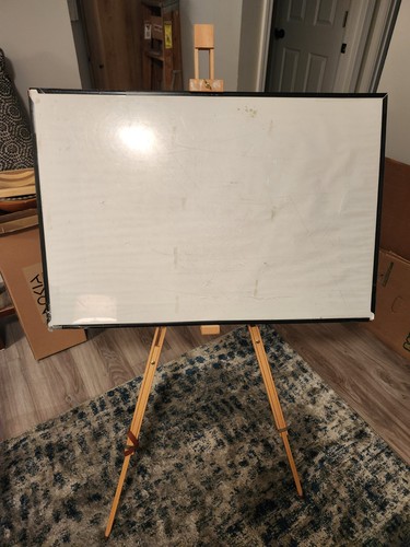 CLASSIC PORTABLE 72" TRIPOD FIELD & DISPLAY ARTIST WOOD EASEL 
