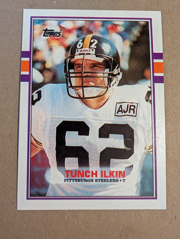 1989 Topps - Tunch Ilkin #317 (RC)