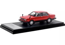 1/43 Scale Nissan Bluebird Sedan Turbo SSS-S 1983 Red Black Diecast Car Model