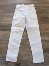 Stan Ray Painter Pants Mens 32 x 36 Vintage Utility White USA Made Work 80s KWAL