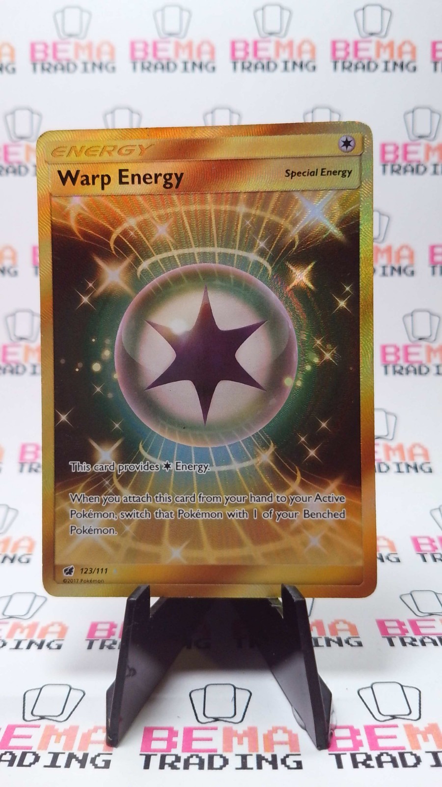 Warp Energy (Secret) 123/111 Sm-Crimson Invasion Holo