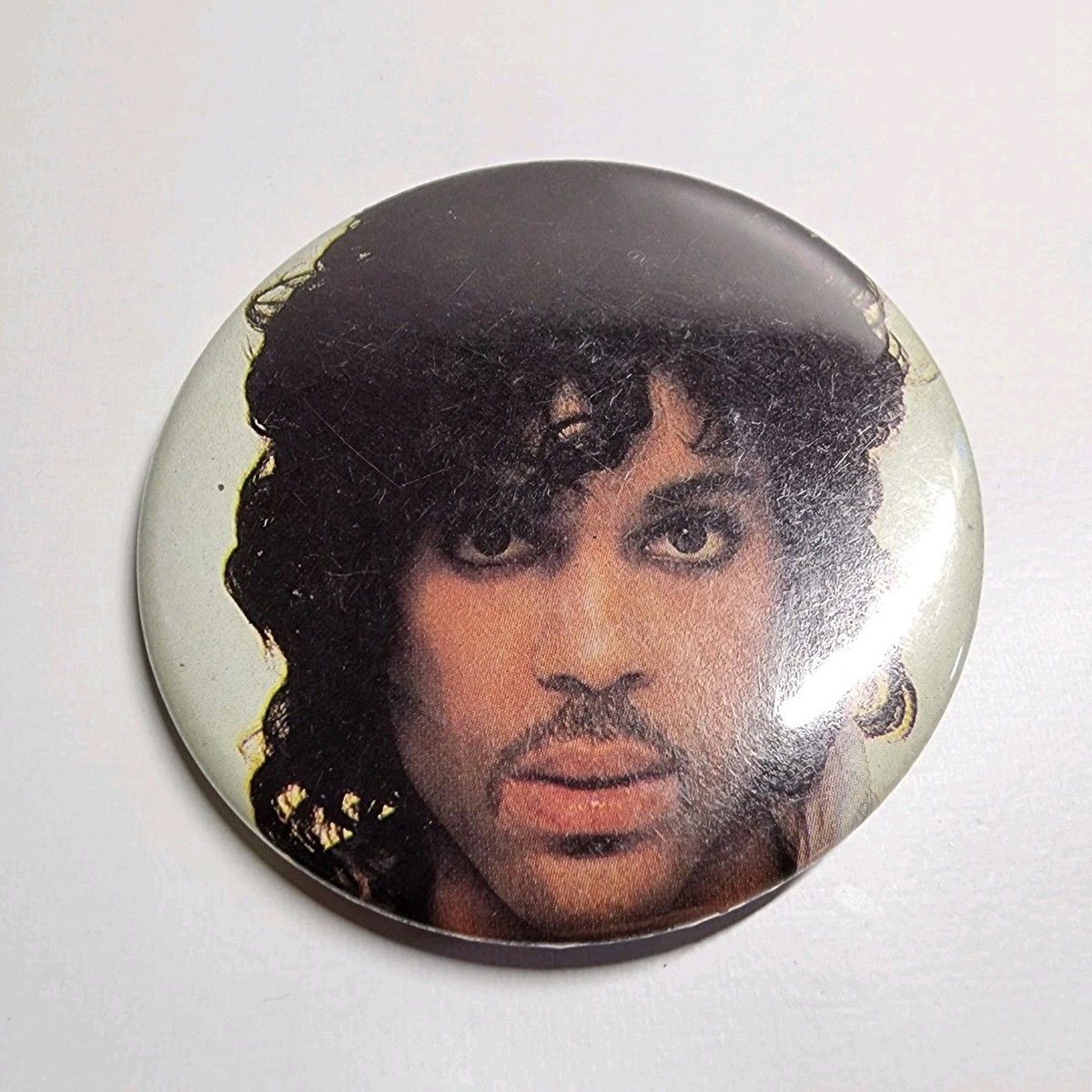 Vintage Prince 1999 Pin Button Lot 2 Purple Rain Era 80s Rock Pop