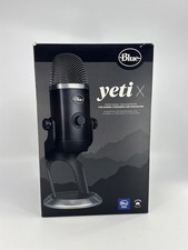 Black Yeti X Blue Gaming/Streaming professional USB Microphone
