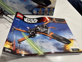 LEGO Star Wars: Poe's X-Wing  (75102) No Mini Figures W/Box & Instructions