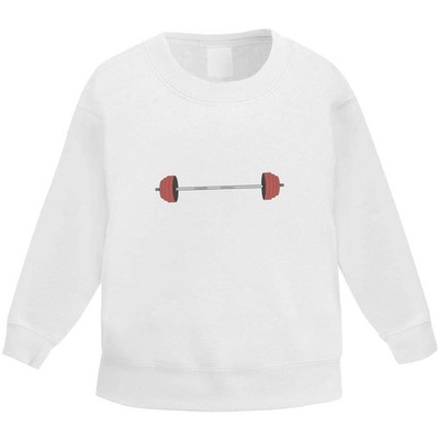 ''Barbell Fitness Gym'' Kinder Sweatshirt / Pullover / Pulli (KW058919)