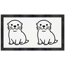 'Sea Otter' Pet Feeding Mat (PM00036105)