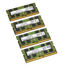  4 Samsung M471A2K43DB1-CWE 16GB PC4-3200AA-SE1-11 SODIMM Unbuffered Memory