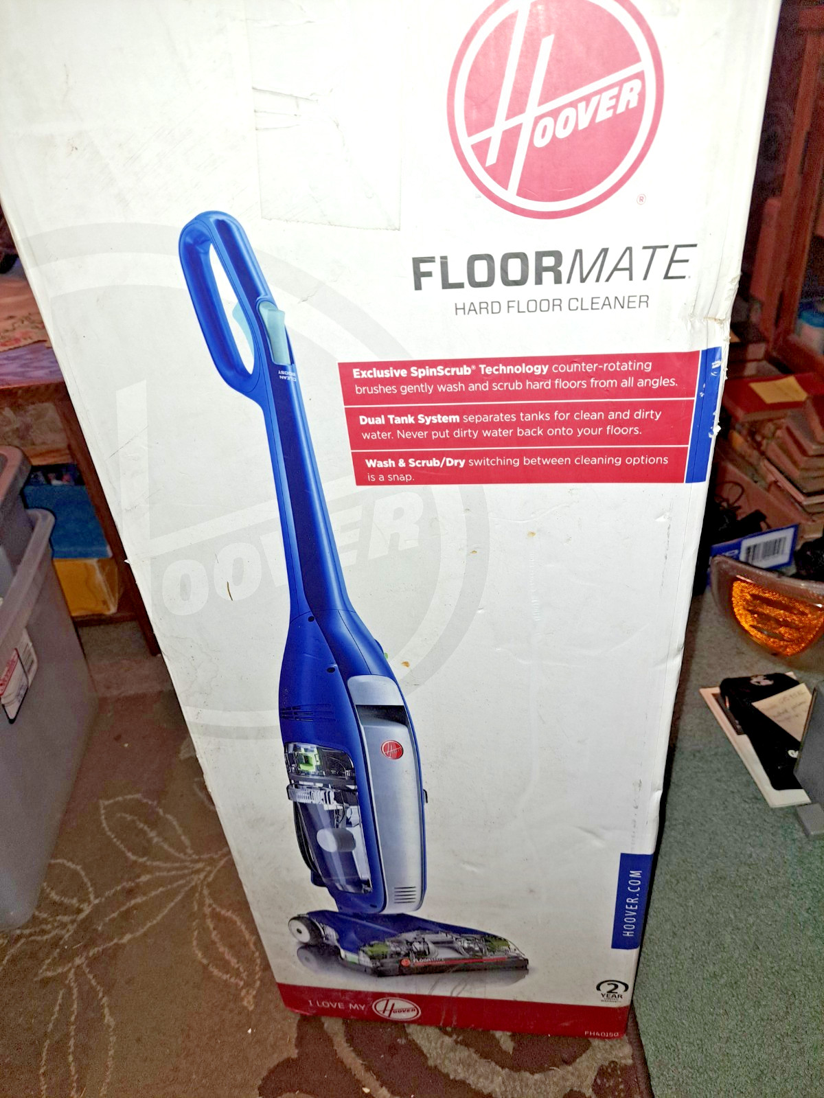 Hoover Powermate FJ40150Hard Floor Cleaner Machine  NEW