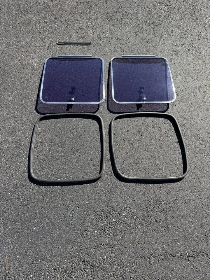 Ford Econoline 1975-1991 furgoneta ventanas emergentes puerta lateral del pasajero E150 E250 E350 Foto 2 de 4