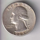 1963-P WASHINGTON QUARTER 25¢ PHILADELPHIA 90% SILVER COIN UNITED STATES MINT