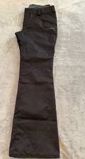 NWOT Volcom Snow Pants Men Large Black Snowboarding Ski Freakin Chino Waterproof