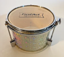 First Act Discovery Tom Drum 8" x 7" adjustable with hook for walking