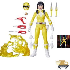 Lightning Collection Remastered Mighty Morphin Yellow Ranger 6-Inch Action Fi...