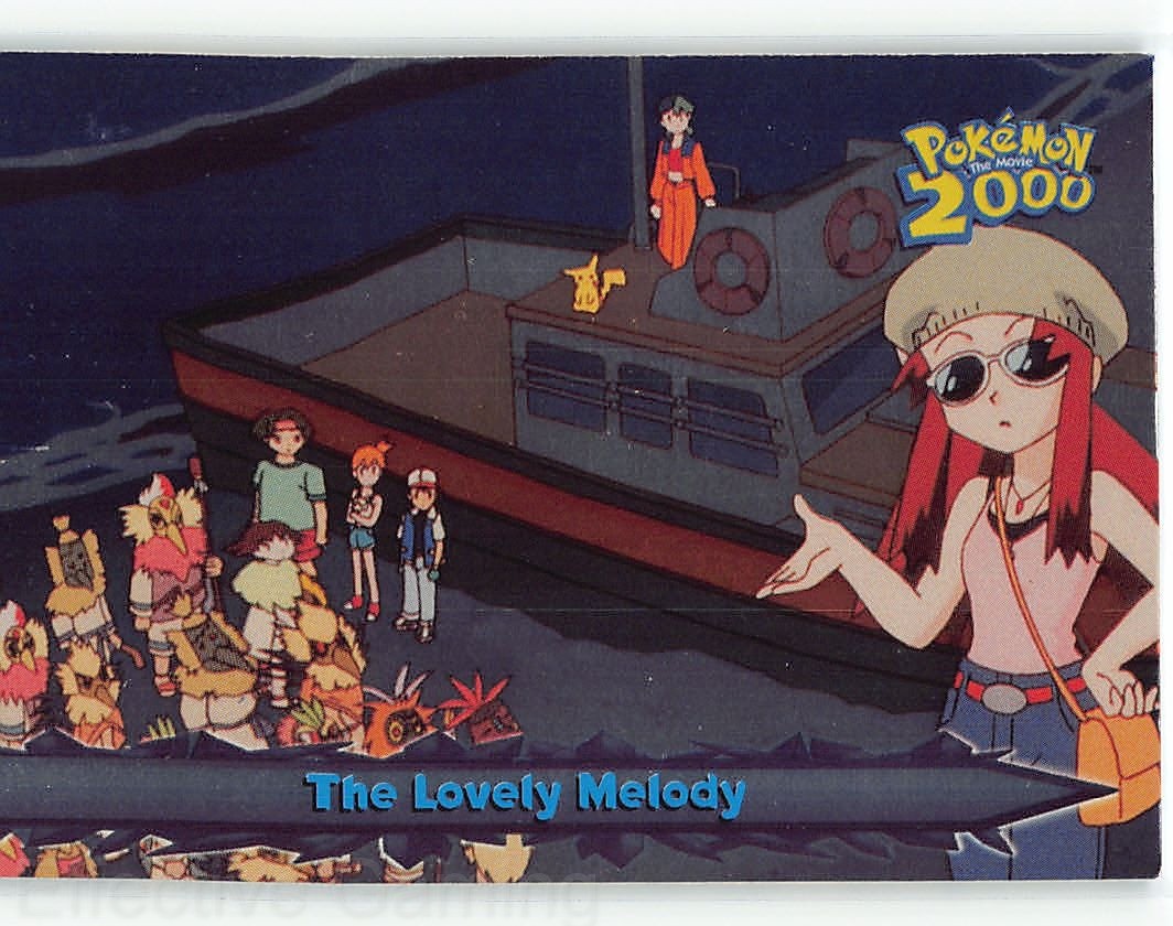 The Lovely Melody #24 Topps The Movie 2000 Trading Cards Pokemon Foil