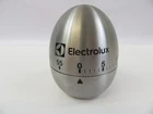 Electrolux Satin Metal 60 Minute Egg Shaped Cooking Timer