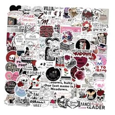 100 PCS Dark Romance Stickers,Bookish Reading Stickers for Kindle,Romance