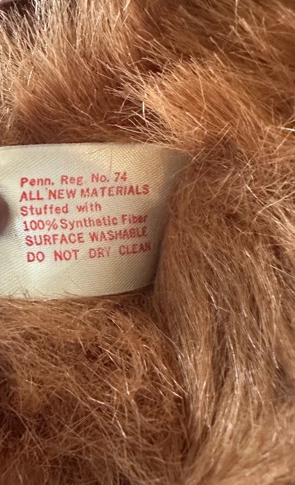 WICKET THE EWOK - 1983 - STARS WARS 15 1/2" PELUCHE ANIMAL - por KENNER Foto 4 de 4