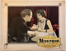 Original 1920s Silent Movie “Mantrap” Clara Bow Iconic “It Girl” Flapper