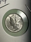 1944 Mercury Dime AU/BU