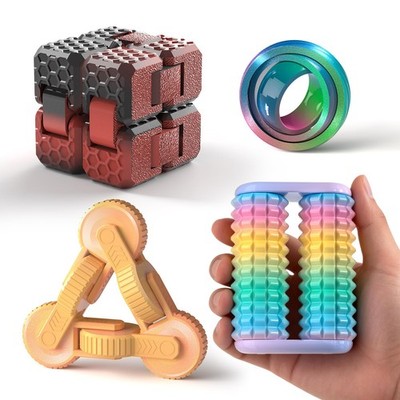 - Handheld Fidget Toy for Adults , 4PC Fidget Toys Set Fidgets for Classroom,...