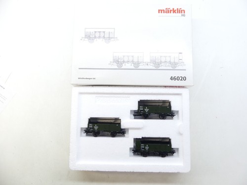 Märklin H0 46020 Mittelbordwagen-Set, KBayStsE, NEM, TOP in OVP #67186 | Zustand: Gebraucht