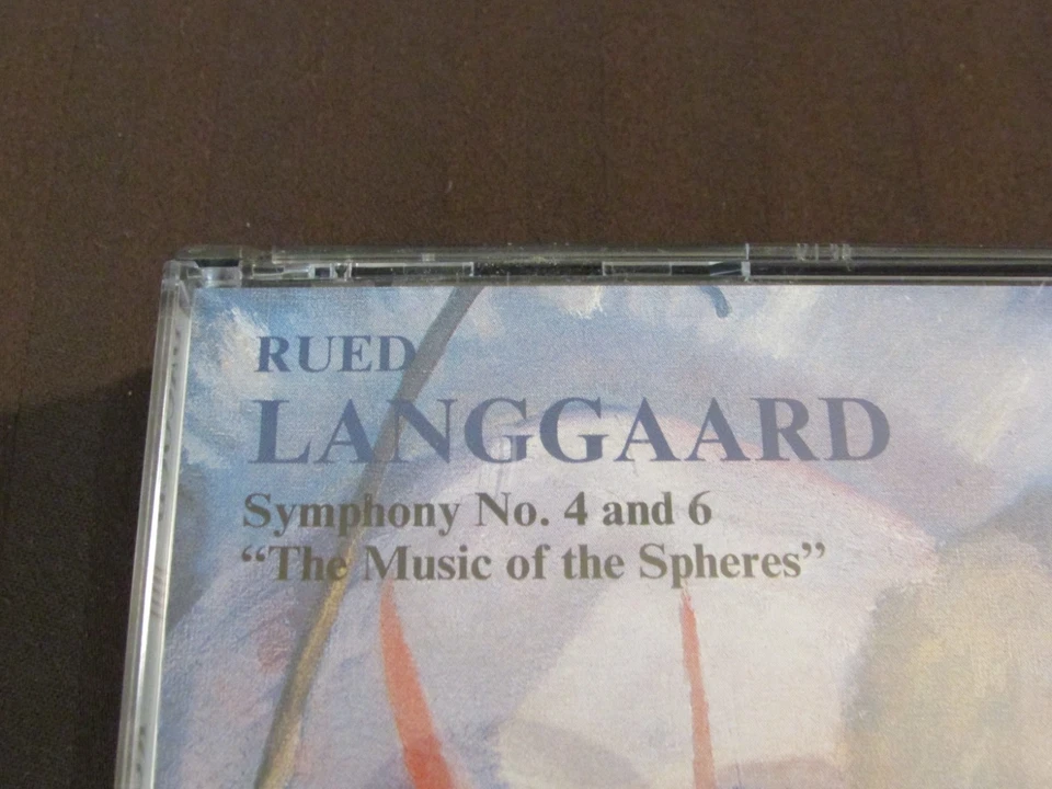 REUD LANGGAARD SYMPHONY No. 4 AND 6 CD MUSIC OF THE SPHERES JOHN FRANDSEN 2CD NM - Image 3 of 4