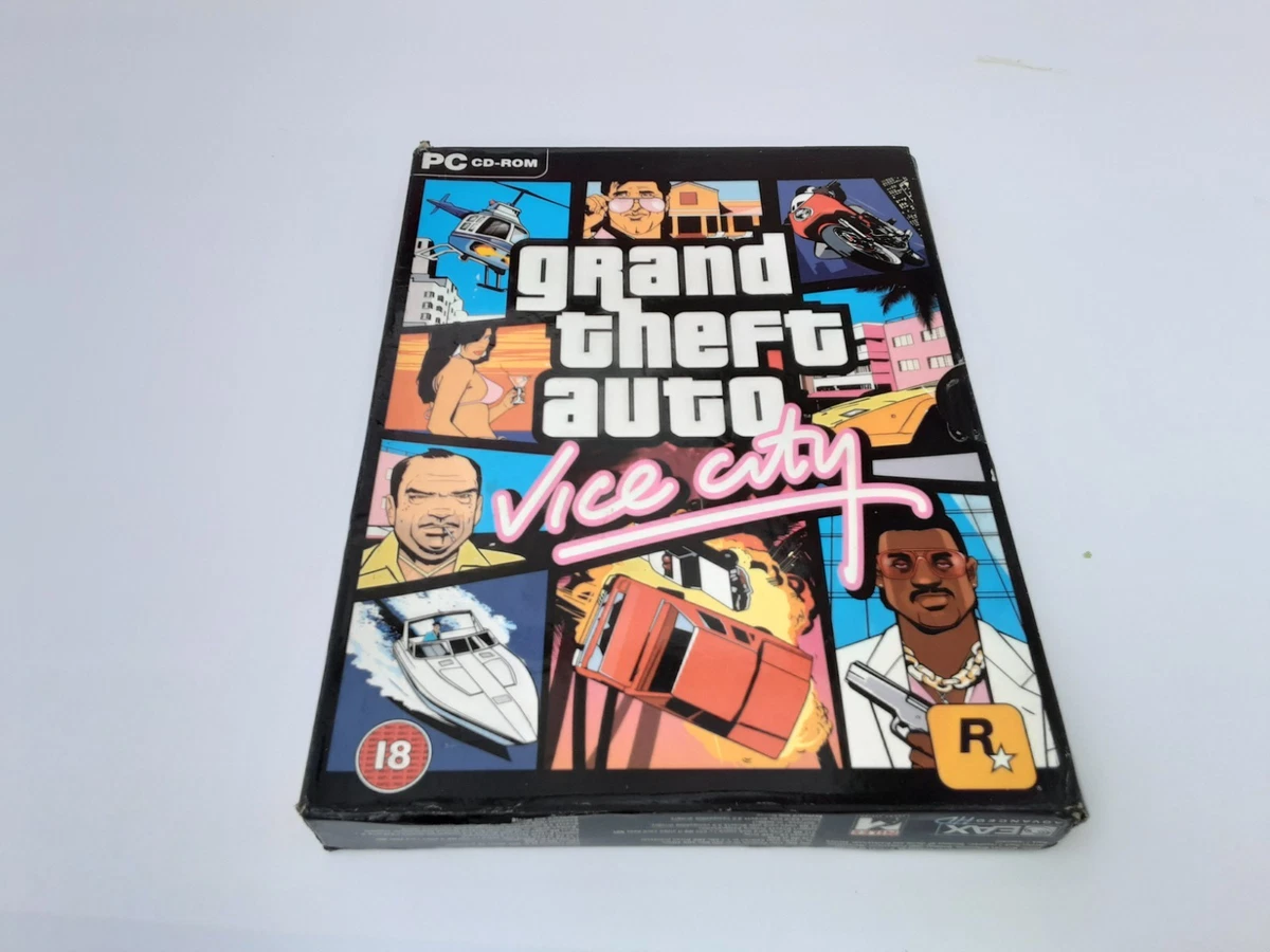 Grand Theft Auto: Vice City PC Action & Adventure Video Games for