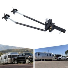 Weight Distribution Hitch Trailer Hitch Black Trailer Hitch Device 1000lbs Max.