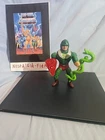 VTG MOTU King Hiss Figure 100% Complete Mint! Ex Back Plate EVERYTHING MALAYSIA!