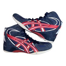 Asics Medalist Red White Blue “RWB” Wrestling Shoes Size US 8/EU 39.5/25.0 CM