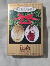 Barbie -Hallmark Keepsake Christmas Ornament Barbie Holiday Traditions 1997