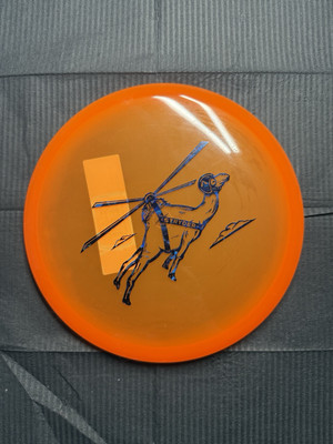 Prodigy 400 Airborn Stryder - Prototype Orange/Navy Shatter Stamp