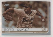 2019 Topps Chrome Sepia Refractor Matthew Boyd Matt Boyd #83 2f9
