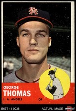 1963 Topps #98 George Thomas Angels 4 - VG/EX