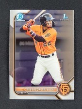 Aeverson Arteaga 2022 Bowman Chrome 1st #BCP-82 San Francisco Giants