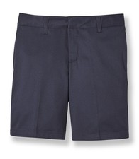 Flynn O  Hara Girls' Uniform Twill Walking Shorts Navy Size 7