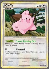 Cleffa HGSS12 Pokemon Heart Gold & Soul Silver Promo NM on eBay