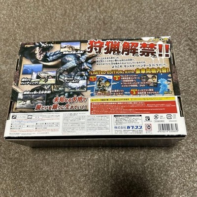 Capcom Monster Hunter 3 Tri Limited Edition Wii Set Complete From