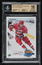 2010 Upper Deck Young Guns 20th Anniversary Variation Jeff Skinner BGS 10 06st