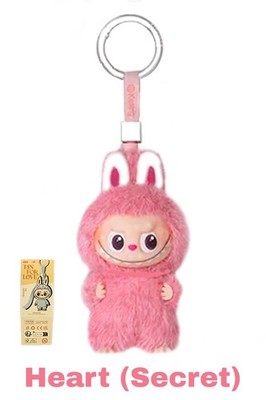 POP MART Labubu The Monsters Pin For Love Plush Pendant - Heart Secret US Seller