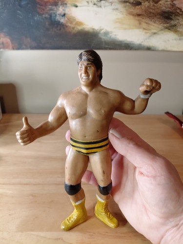 Jim Brunzell 1986 WWF LJN 8 Vintage Wrestling Supe...