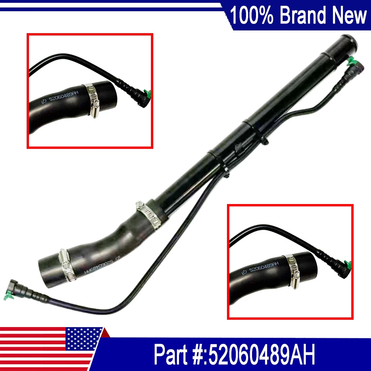 Jeep Fuel Tank Filler Necks and Hoses - Gas Tank Depot