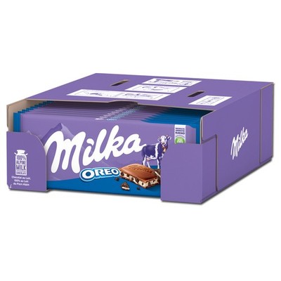 (17,46 /1kg) Milka Oreo Schokolade, 22 Tafeln je 100g