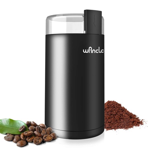 Wancle Electric Coffee Grinder, Spice Grinder, One Touch Coffee Mill for